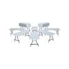 Lifetime Commercial Table and Cart Combo