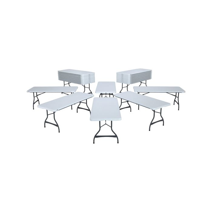 Lifetime Commercial Table and Cart Combo