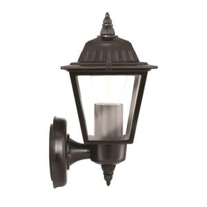 Brilliant Lighting 240V Black Tamar Exterior Coach Wall Light