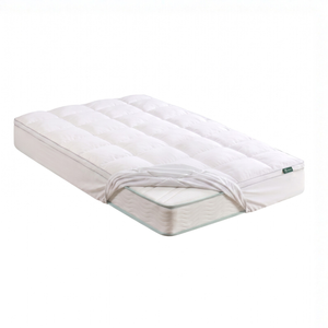 Zinus Single Bonnell Spring Mattress & Pillowtop Mattress Topper Set, Essential Quilted Inner Spring