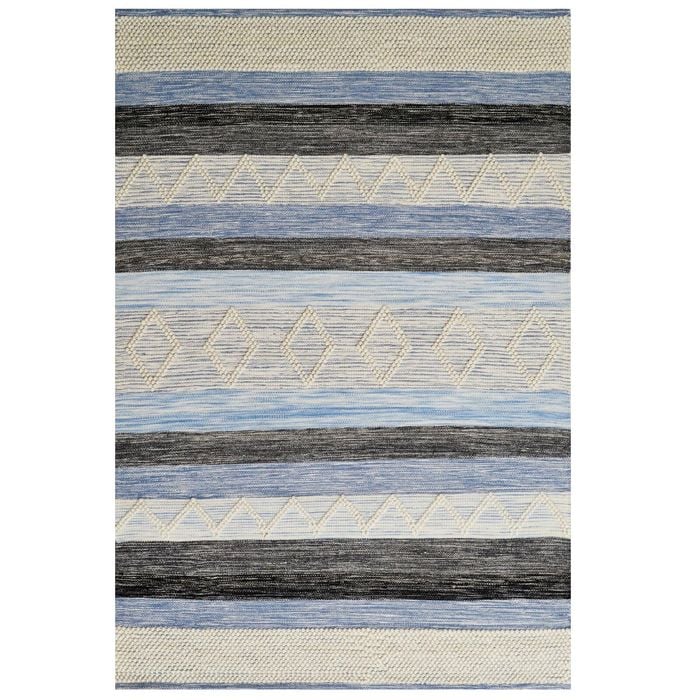Designer Handwoven Wool Rug-Lama 6289-Natural-110x160cm