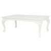 Queen Anne Coffee Table - White
