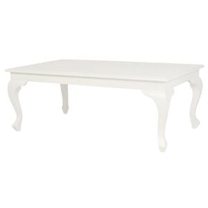 Queen Anne Coffee Table - White
