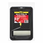 UNi-PRO 180mm Enamel Paint Roller Kit 5mm Nap