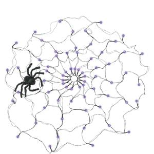 Mirabella Light-Up Spider Web