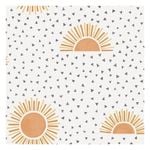 Sunbeam White Orange Wallpaper  53cm x 10.05m
