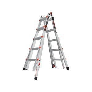 Little Giant 18 Step 150kg Leveler 5 Multi Purpose All-in-One Telescopic Ladder