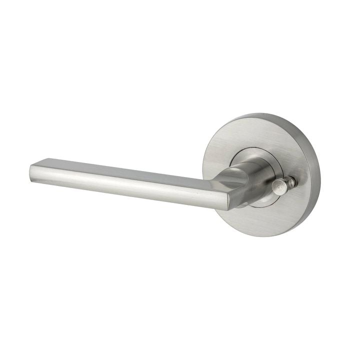 Sylvan Satin Nickel Plate Picton Privacy Lever Set 
