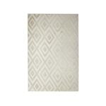 160 x 230cm Silver Diamond Misurni Polyester Rug