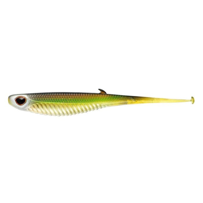 Nomad Design Live Ops Wingman 3.75" Soft Plastic Fishing Lure Natural Shad