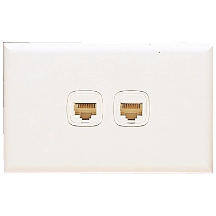 HPM 2 Gang Phone Outlet