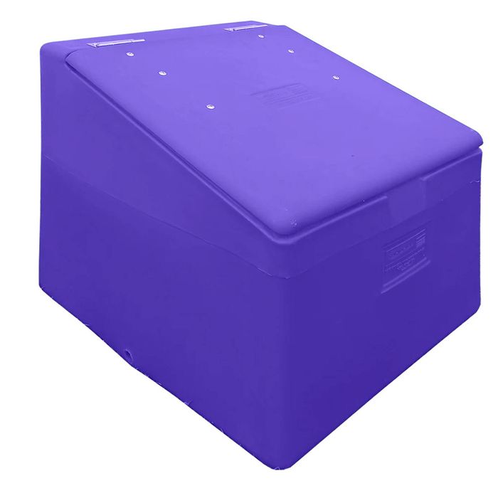 RapidPlas Chaff Bin (Low) - Purple
