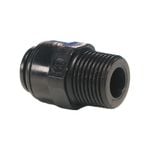 John Guest 12mm x 3/8" Male BSPT Straight Adaptor