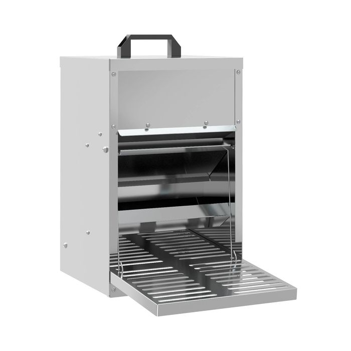 Alopet Automatic Chicken Feeder Auto Coop Chick Treadle Self Opening 5kg