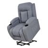 Advwin Lift Recliner Chair Padded Seat Armchair Lounge Sofa Grey