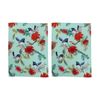 2x Maxwell & Williams Eloise Short Native Grace Superb Fairy Wren Tea Towel 70cm