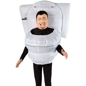 Skibidi Toilet Kids Novelty Inflatable Costume - One Size