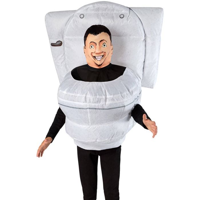 Skibidi Toilet Kids Novelty Inflatable Costume - One Size