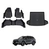 AUSGO Floor Mats & Boot Liner Set for KIA Sportage Hybrid S/SX NQ5 2021-2025 Car Floor Liners Cargo Mat