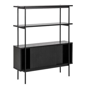 Modern Furniture KREMAN Display Unit 114x94cm - Black