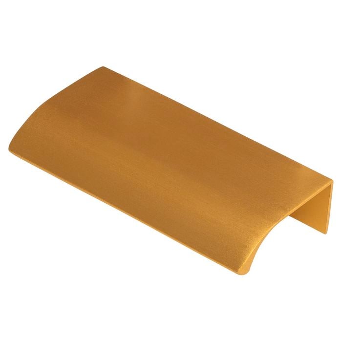 Kaboodle 64mm Brass Plaza Kitchen Handle