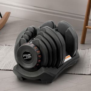 PowerTrain 40kg Adjustable Dumbbell