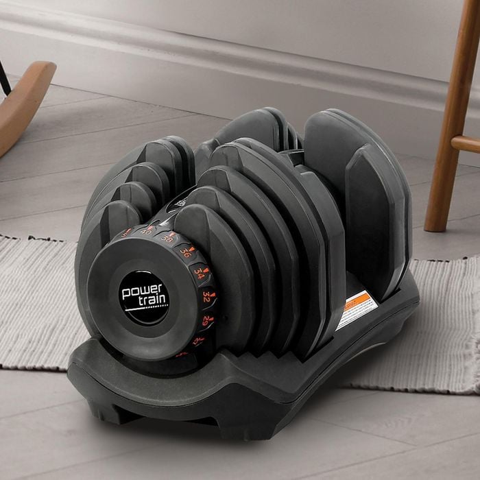 PowerTrain 40kg Adjustable Dumbbell