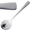 Olympia Soup Spoons Clifton 18/0 Stainless Steel Polished Finish 12 Pack 180mm