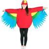 Colourful Kids Novelty Parrot Animal Costume - One Size