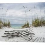 Over The Stormy Dunes | 75 x 50cm Stretched Canvas Print