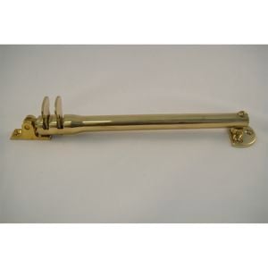 Miles Nelson Windlock Window Stay Brass