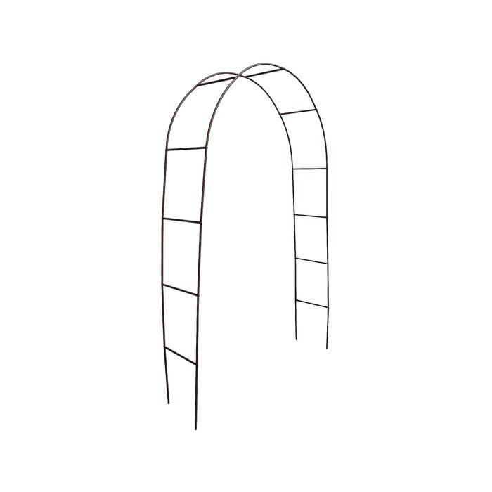 Lotus Bronze Steel Garden Arch