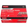 Delfast 50 x 3.1mm Galvanised Round Head Nails - 3000 Pack