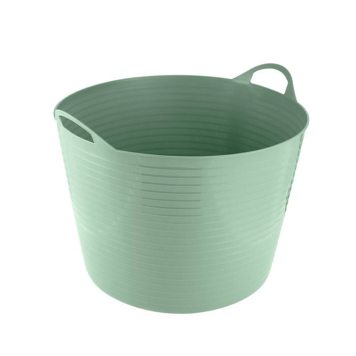 Ezy Storage 42L Assorted Colour Round Flexi Storage Tubs