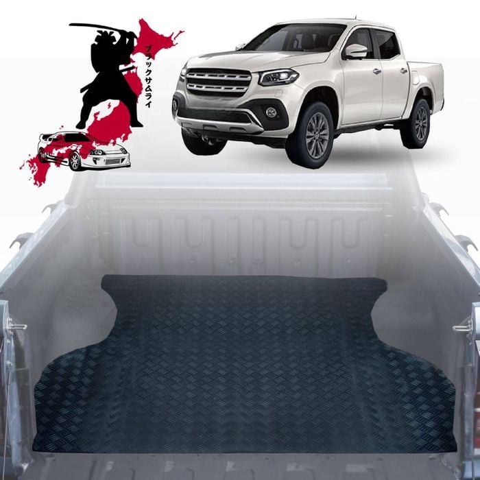 Black Samurai UTE Tub Mat Tray Liner for Mercedes-Benz X-Class 2017 - 2021 Ute