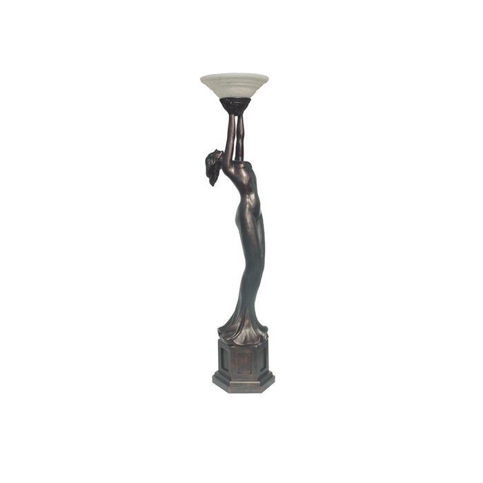 G&g Lady Art Deco Floor Lamp