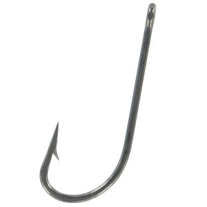 25 Pack of Size 8/0 Shogun T480 Black O'Shaughnessy Fishing Hooks - Chemically Sharpened