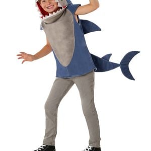 Stealthy Great White Shark Boys Costume - Medium