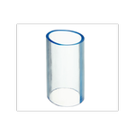 Pope 10 x 70mm Clear Vinyl Tubing Joiner