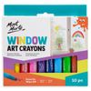 Mont Marte 10 Piece Window Art Crayons