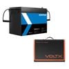 Gentrax 12v 200ah Lithium Battery + 200w Folding Solar Panel