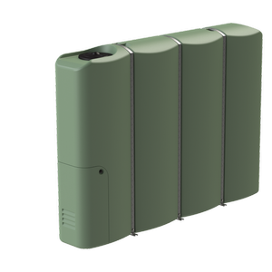 Promax 3,000L Mist Green Slimline Tank