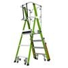Little Giant 150kg 4 Step Safety Cage Platform Ladder LSC4 2.0