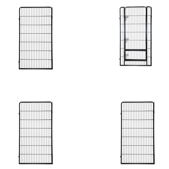 Yes4pets 4-panel 150 Cm Heavy Duty Pet Extended Playpen