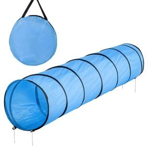YES4PETS Portable Pet Dog Agility Training Exercise Cat Tunnel Chute 3M