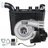 Upgrade Billet Turbo Charger With 64mm Intercooler And Genuine Oil Feed Pipe For Hyundai Santa Fe D4eb 2.2l 2006-2009