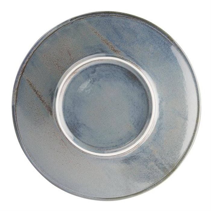 Olympia Coupe Plates Ember Blue 275mm 4 Pack Commercial Tableware