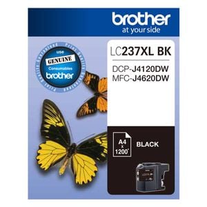 Brother GENUINE Original Brother LC237XLBK LC-237XL BLACK Ink Cartridge Toner