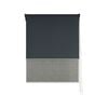 Windoware 210 x 240cm Charcoal Nash Day Night Roller Blind