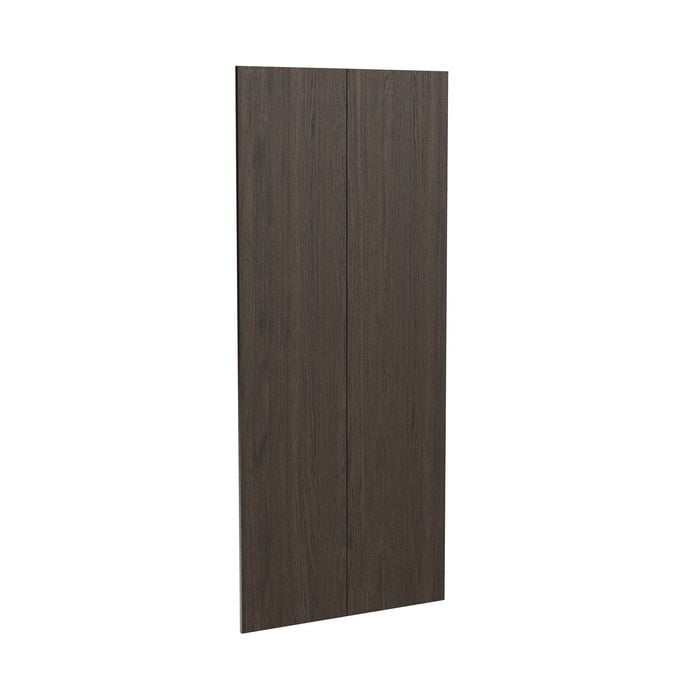 Kaboodle 900mm Truffle Oak Modern Pantry Doors - 2 Pack
